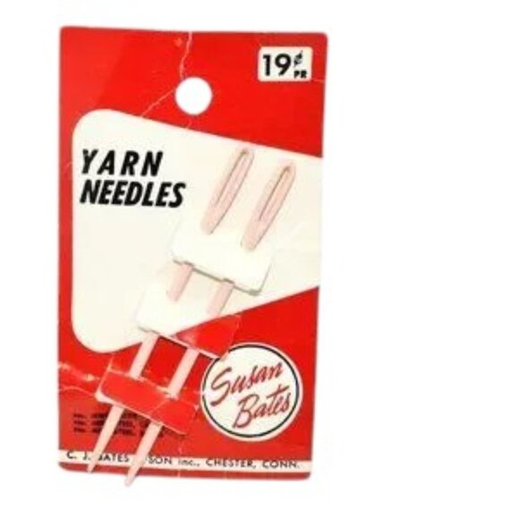 NWT NOS Vintage Susan Bates Yarn Needles & 2 Stitch Holders - Picture 4 of 5